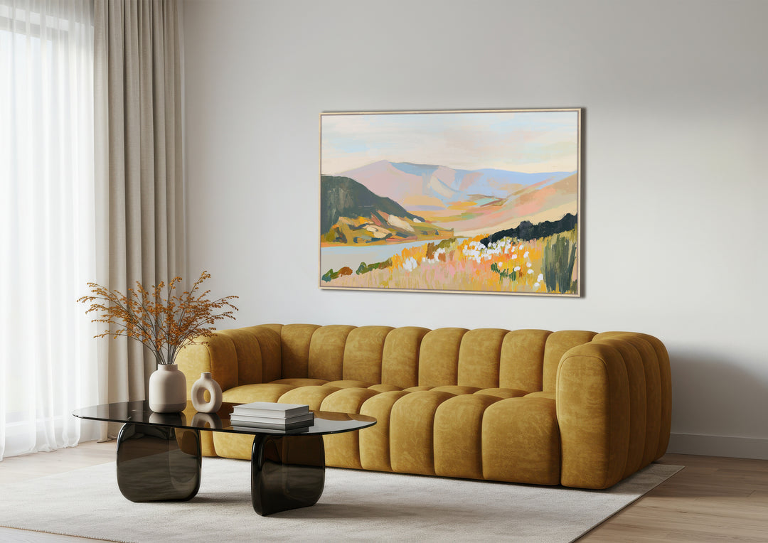 Calvinia Wall Art in Wildflower