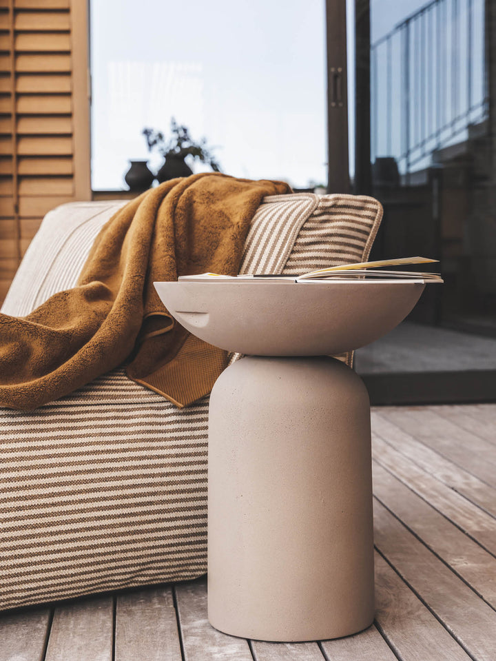 Canyon Side Table in Riverbed