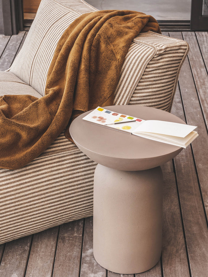 Canyon Side Table in Riverbed