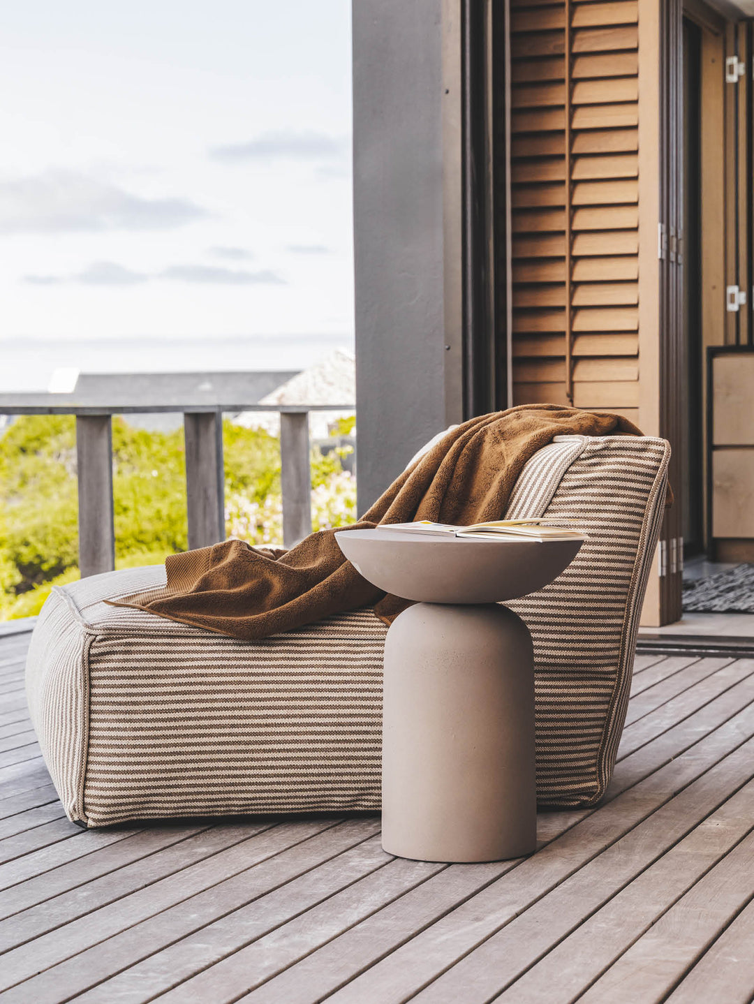 Canyon Side Table in Riverbed