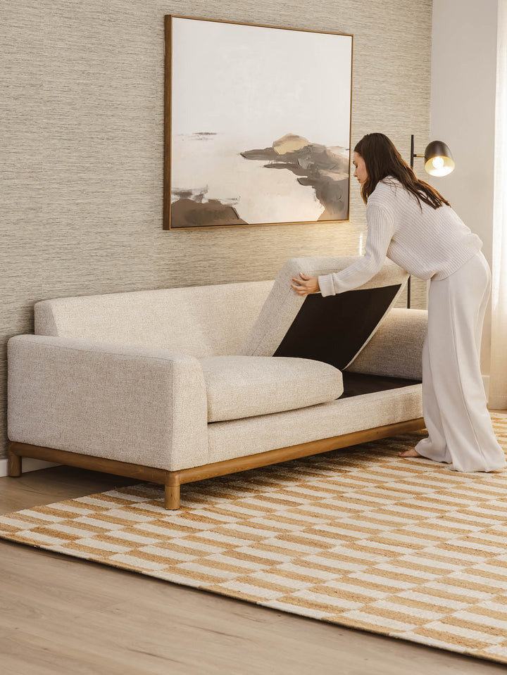 Caroline Sleeper Sofa in Cosmopolitan Almond