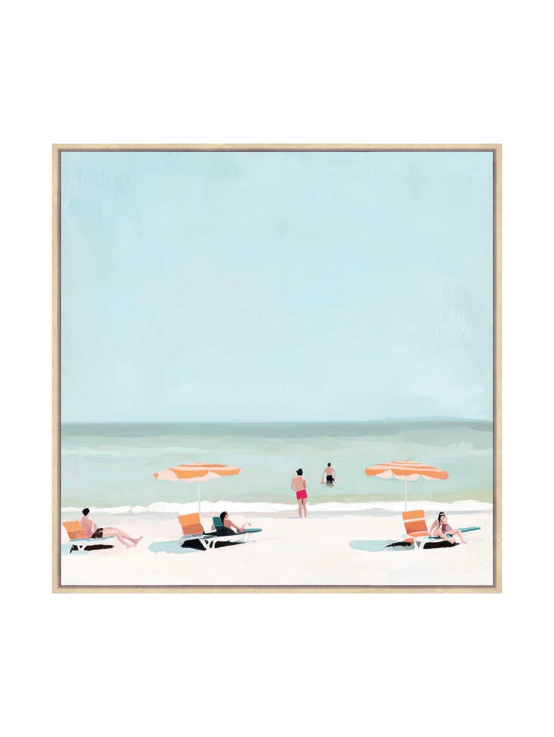 Catch The Breeze Wall Art in Tropic