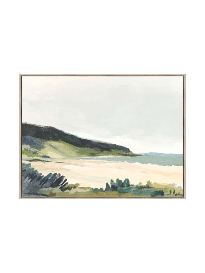 Causeway Coast Wall Art in Evergreen