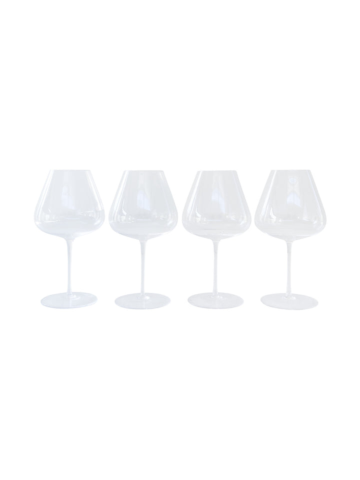 Celebration Red Wine Glass Set of 4 in Clear