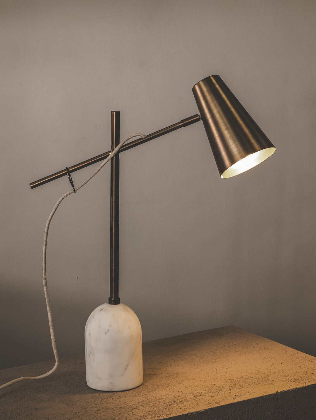 Cherish Desk Lamp in Treasure