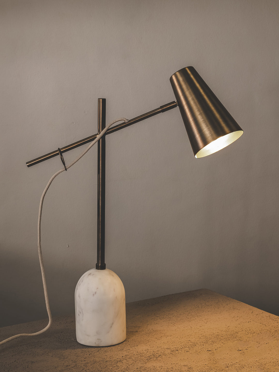 Cherish Desk Lamp in Treasure