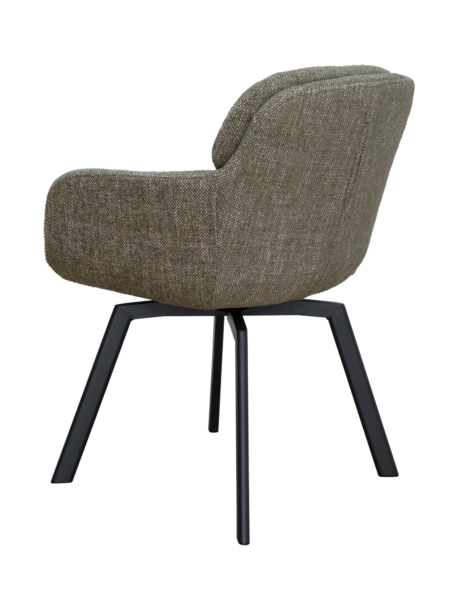 Chloe Dining Chair in Sikara Black Forest - Hertex Haus - Hertex Haus Chloe Dining Chair in Sikara Black Forest - Hertex Haus - Hertex Haus