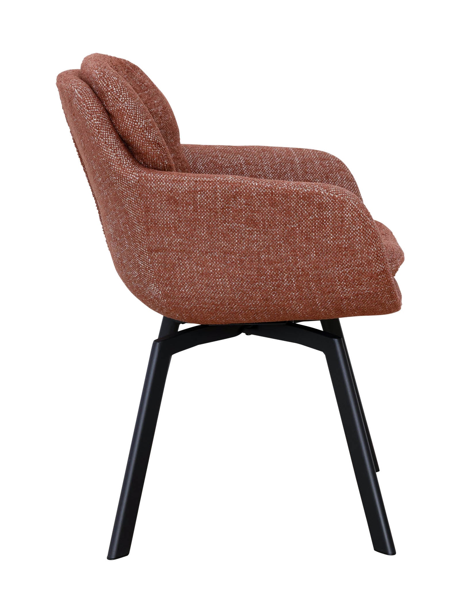 Chloe Dining Chair in Sikara Black Forest - Hertex Haus - Hertex Haus