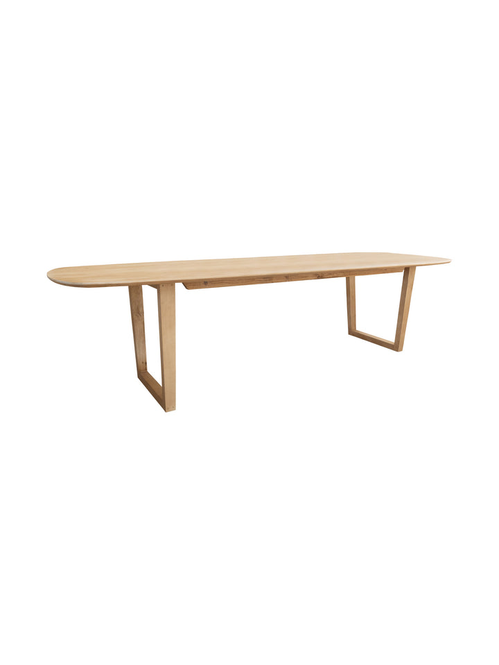 Civico Dining Table 12-Seater in Light Spice
