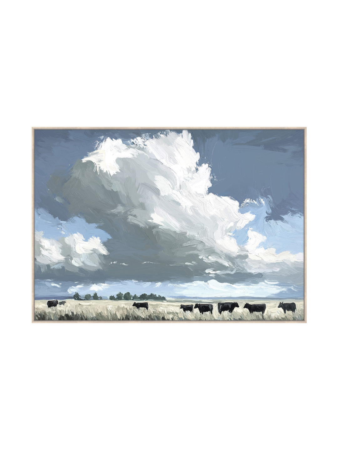 Cloudland Pasture Wall Art in Hayfield