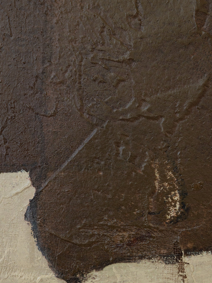 Coffee Imprint Wall Art in Espresso