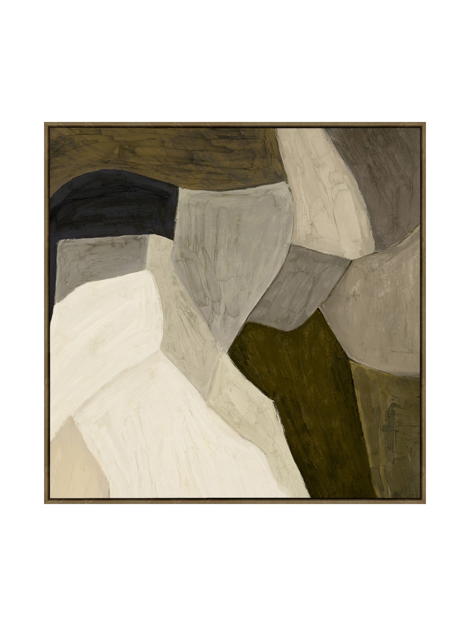 Collide Wall Art in Pecan Shell - Hertex Haus - Hertex Haus