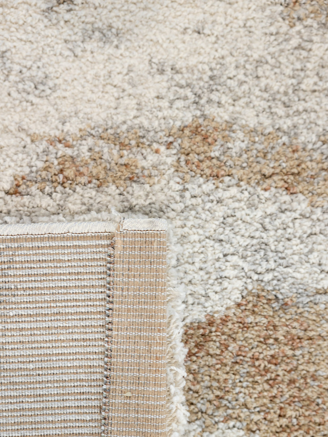 Colour Bleed Rug in Sepia