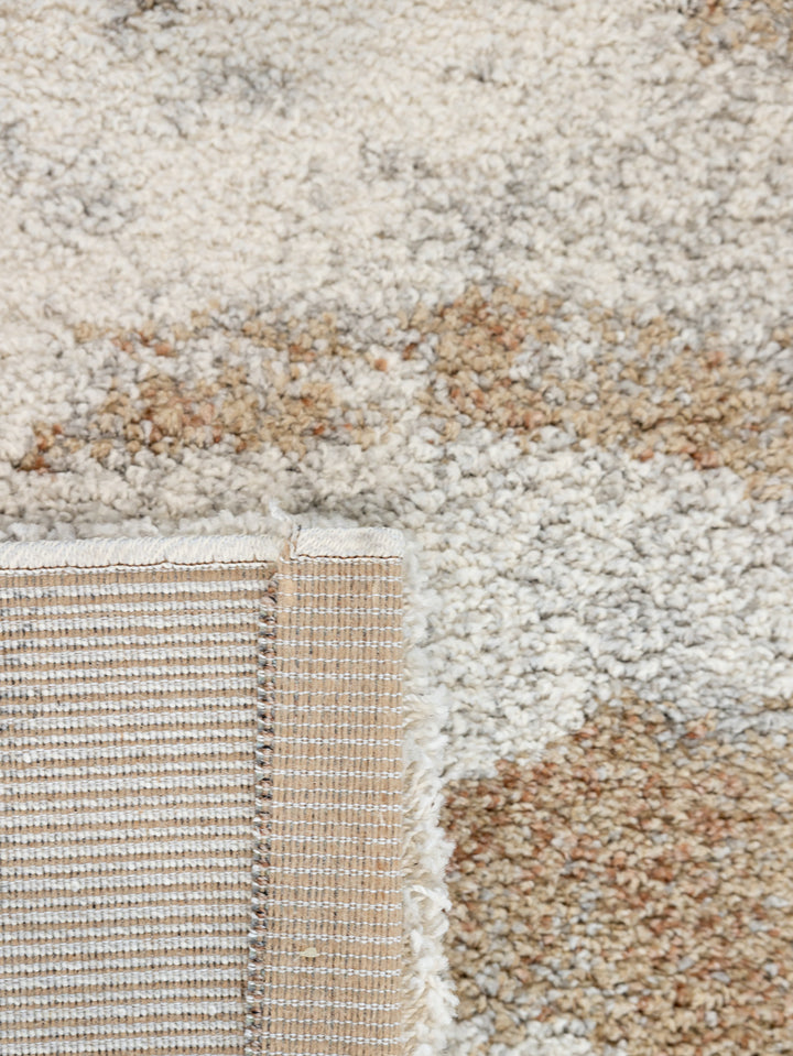 Colour Bleed Rug in Sepia