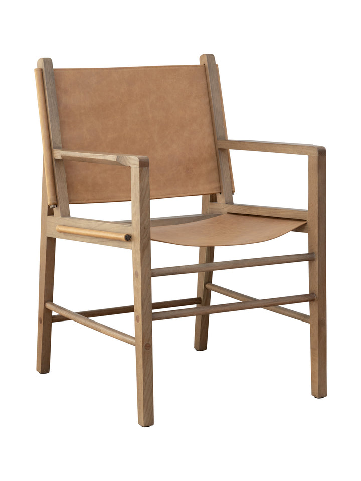 Commodore Leather Occasional Chair
