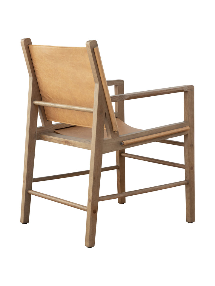 Commodore Leather Occasional Chair