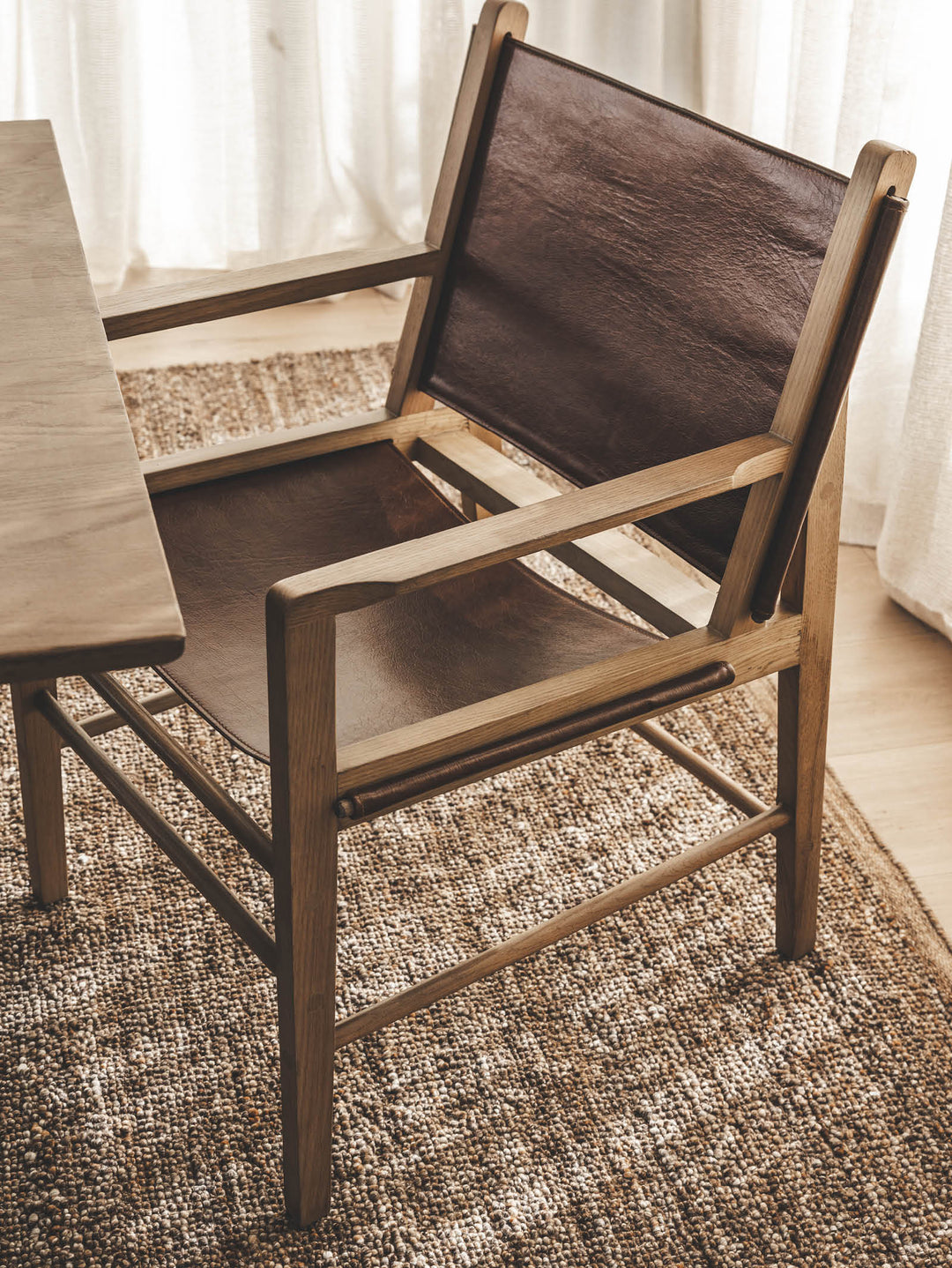 Commodore Leather Occasional Chair