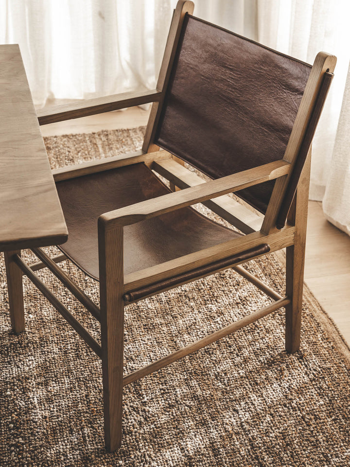 Commodore Leather Occasional Chair
