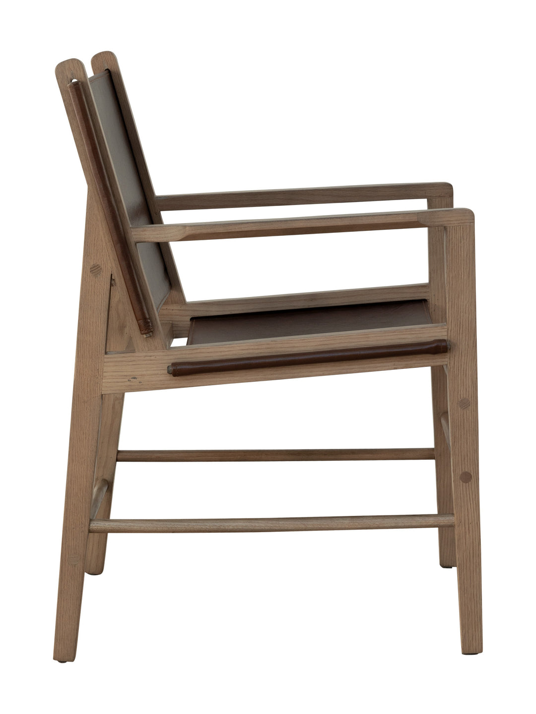 Commodore Leather Occasional Chair