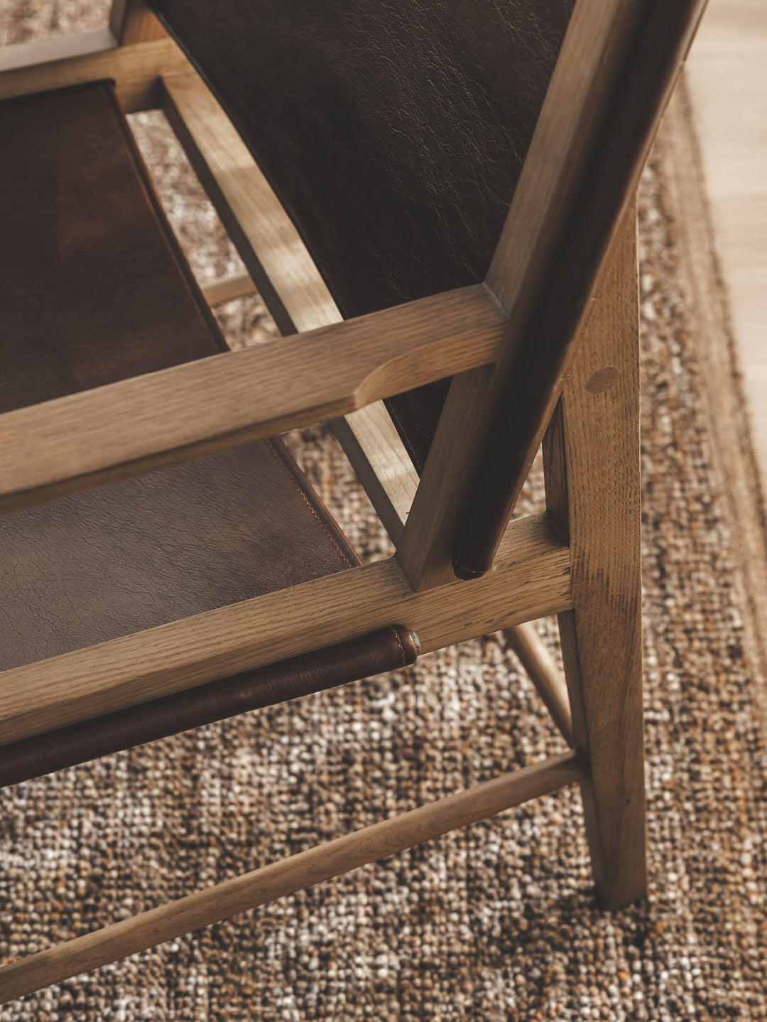 Commodore Leather Occasional Chair