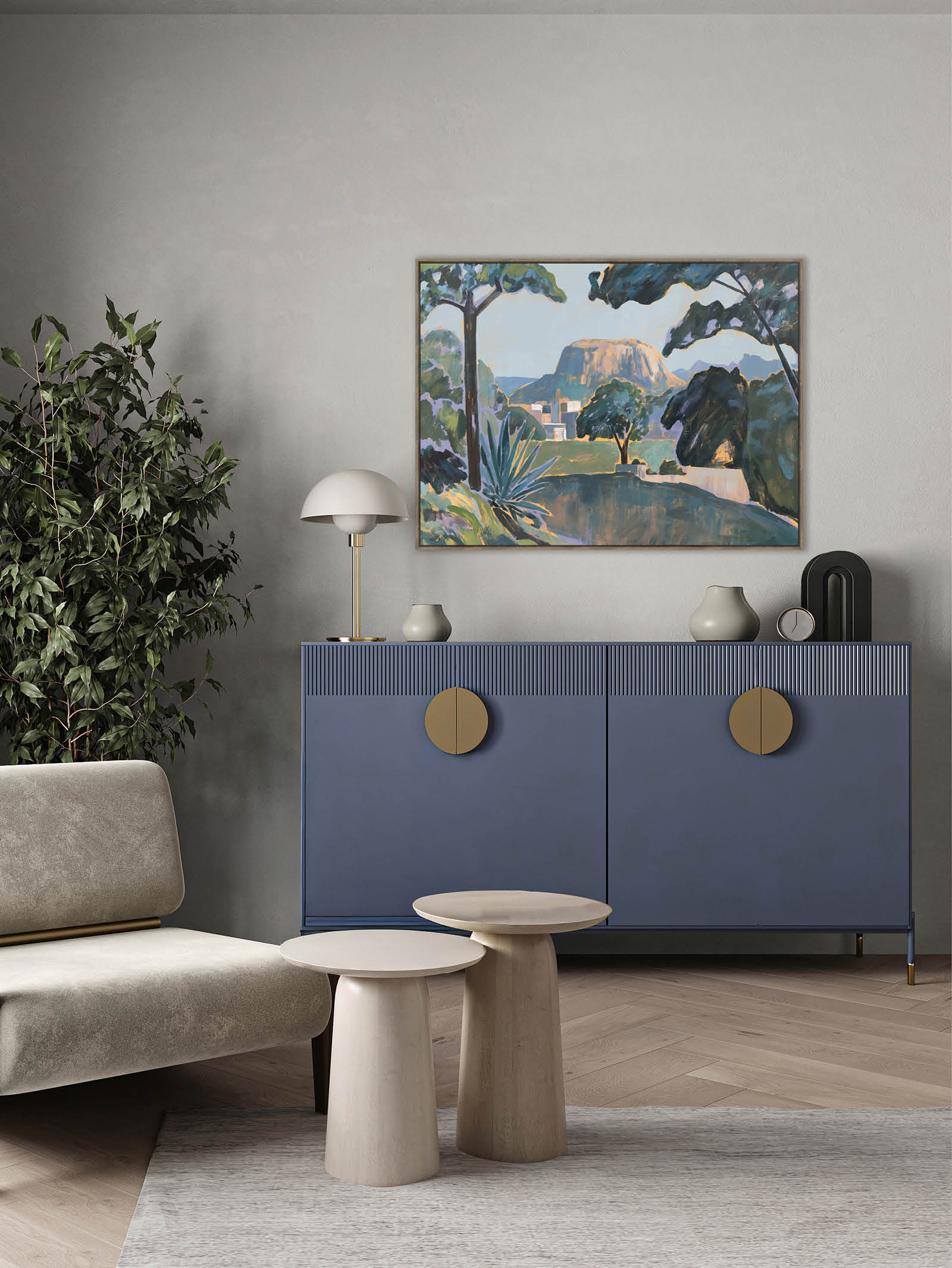 Constantia Wall Art in Garden Glow - Hertex Haus