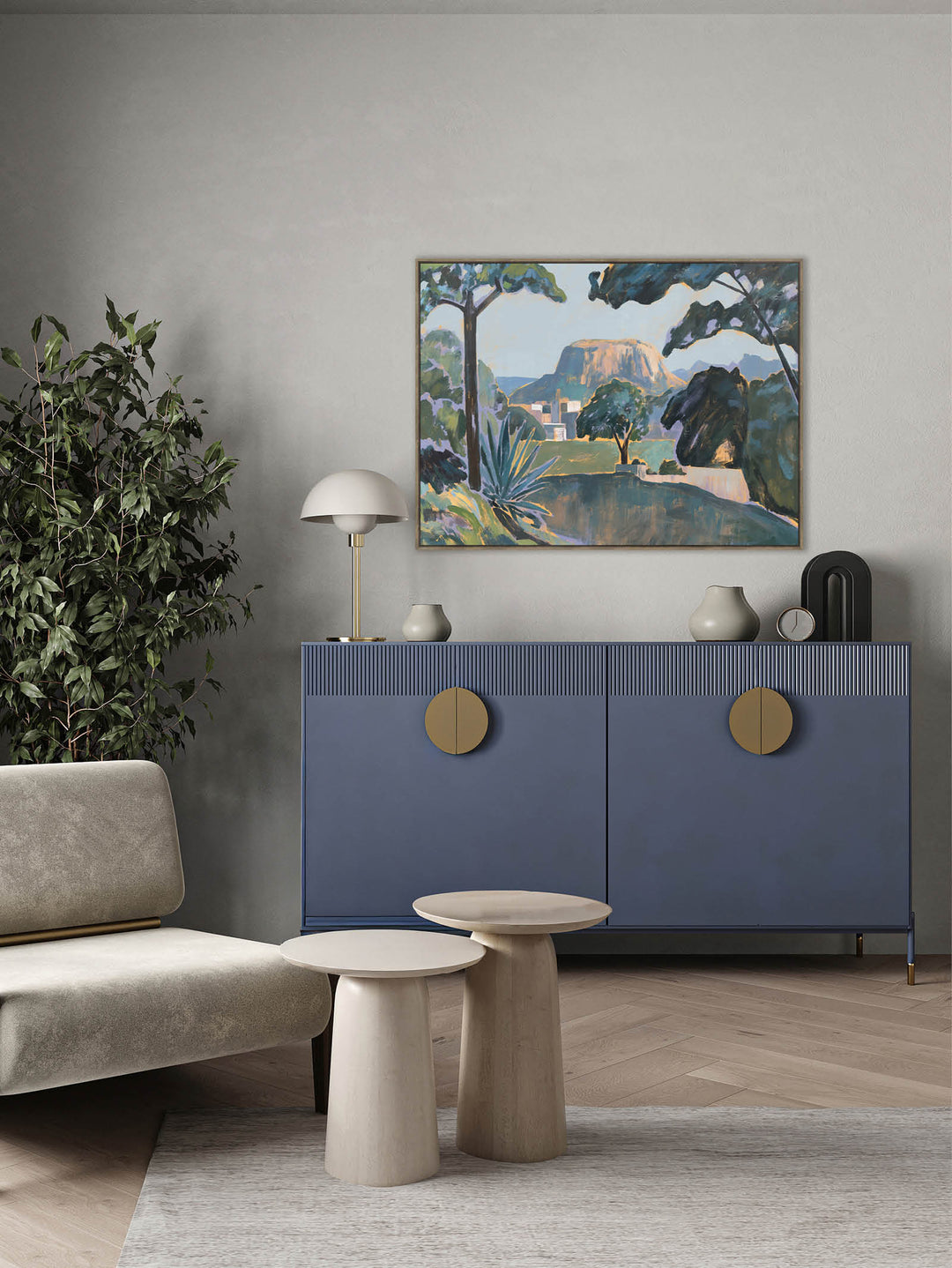 Constantia Wall Art in Garden Glow