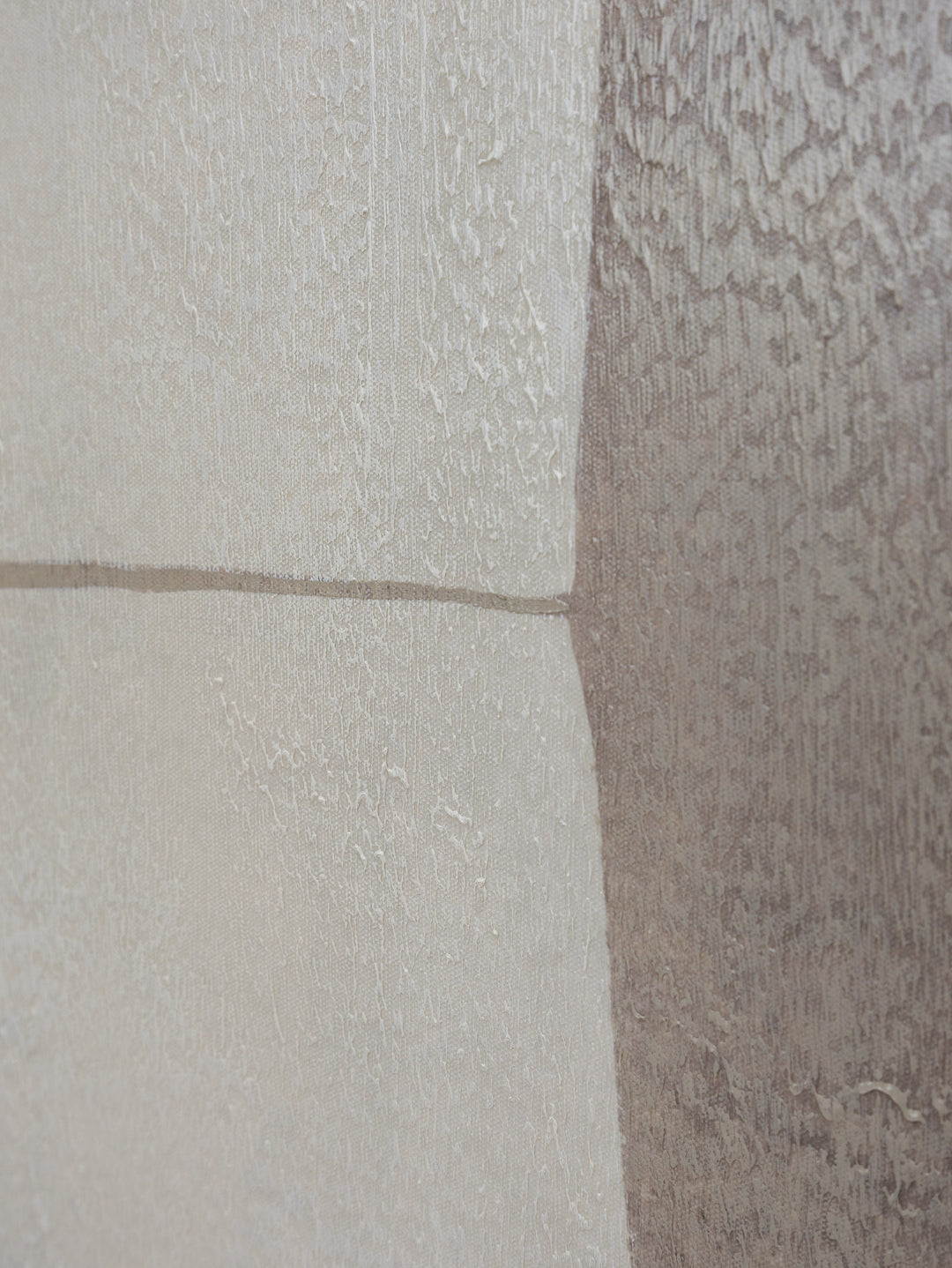 Constructed Blocks Wall Art in Lino