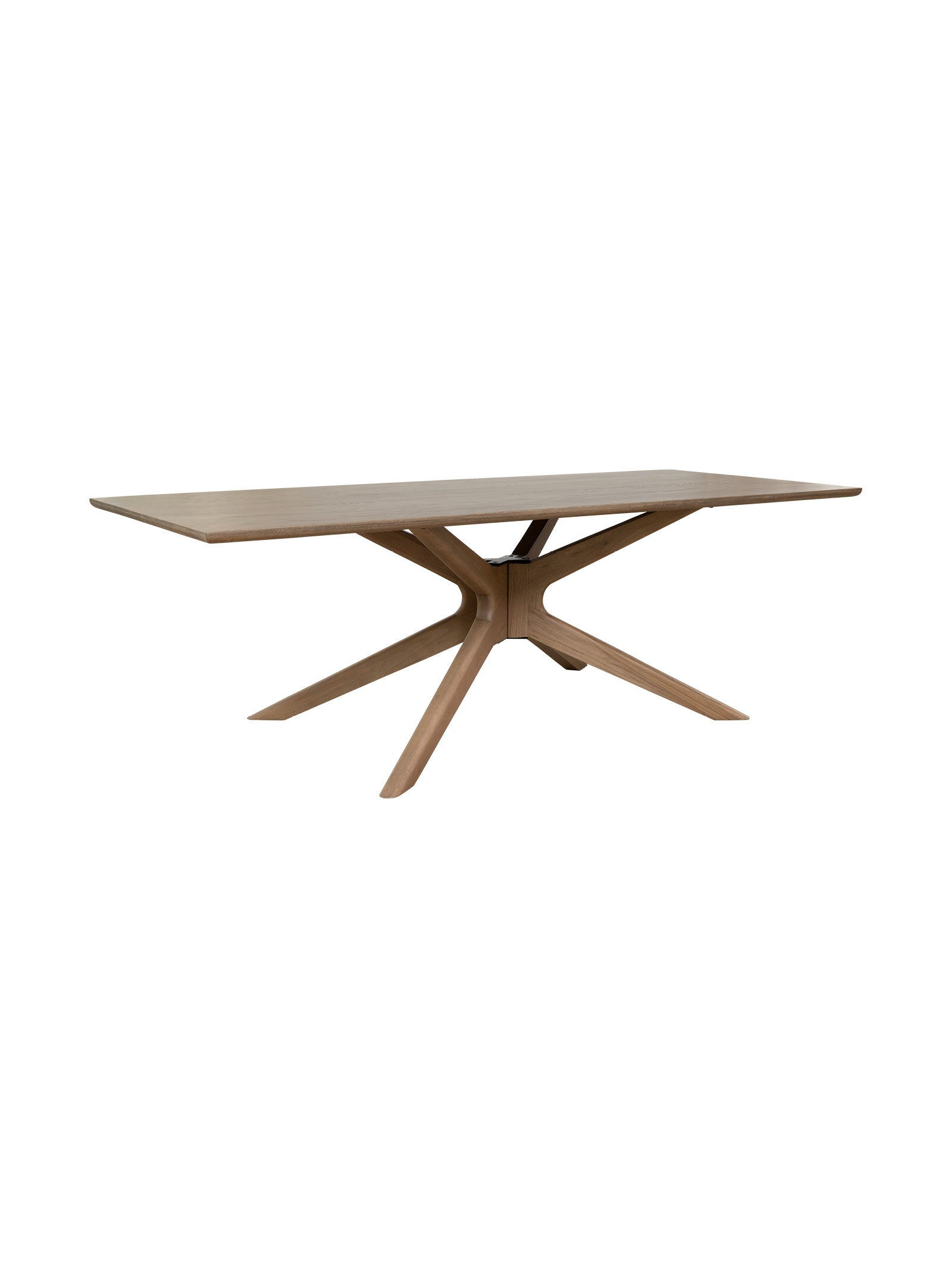 Converge Oak Dining Table in Cumin - Hertex HAUS