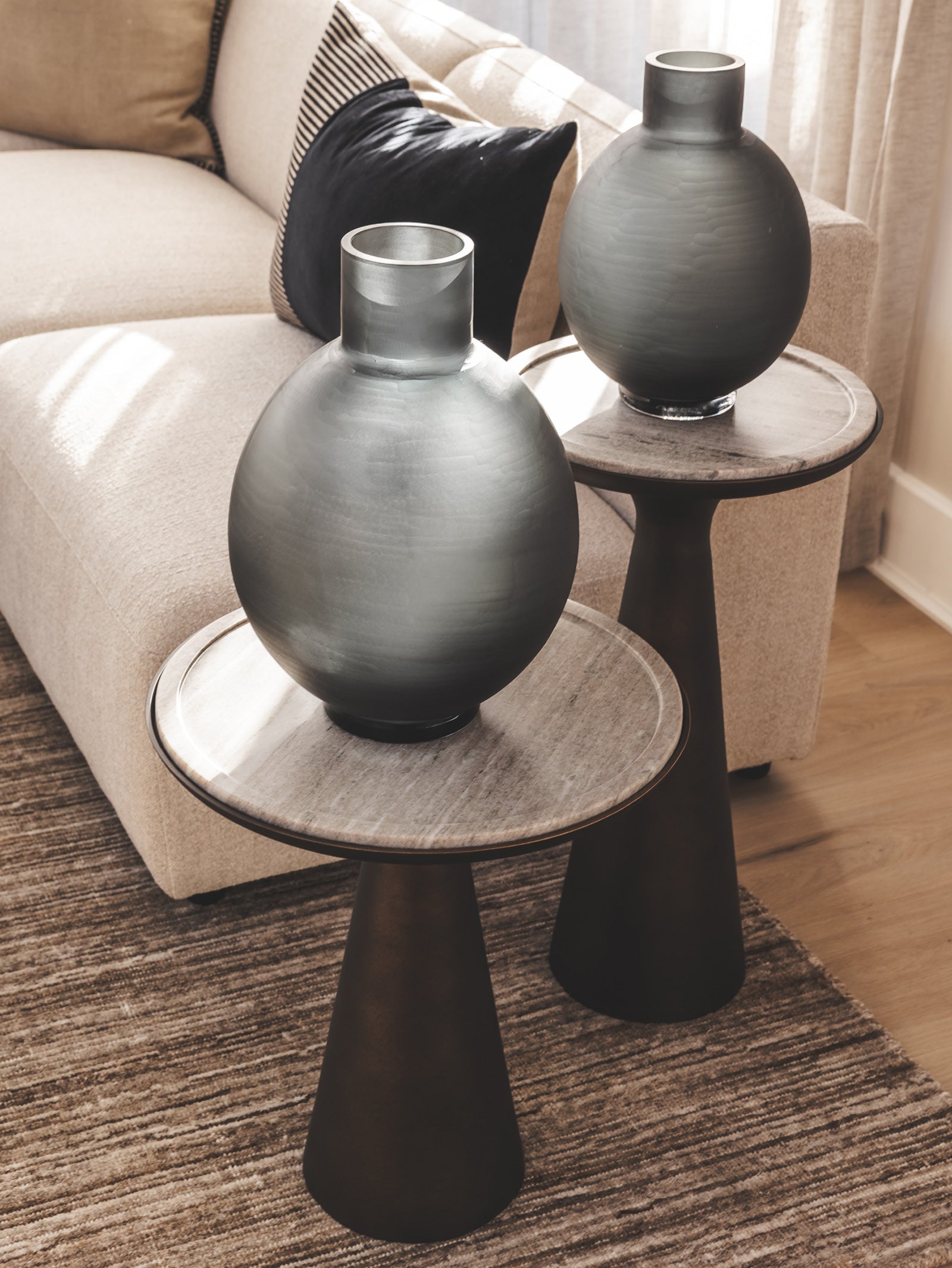 Corsica Side Table in Bronze Age - Hertex Haus - Hertex Haus