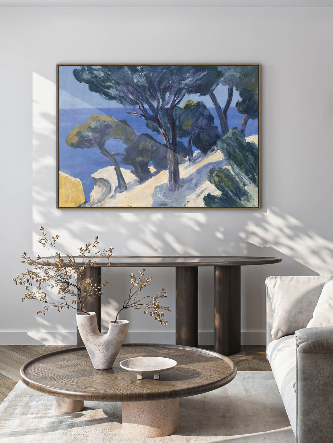 Costa Brava Wall Art in Coastal