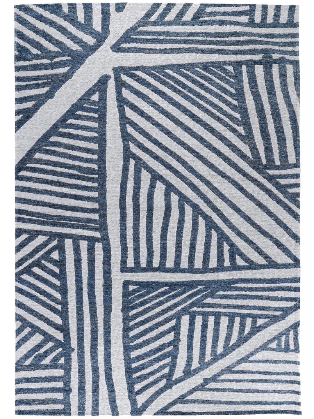 Crossover Rug in Blueprint
