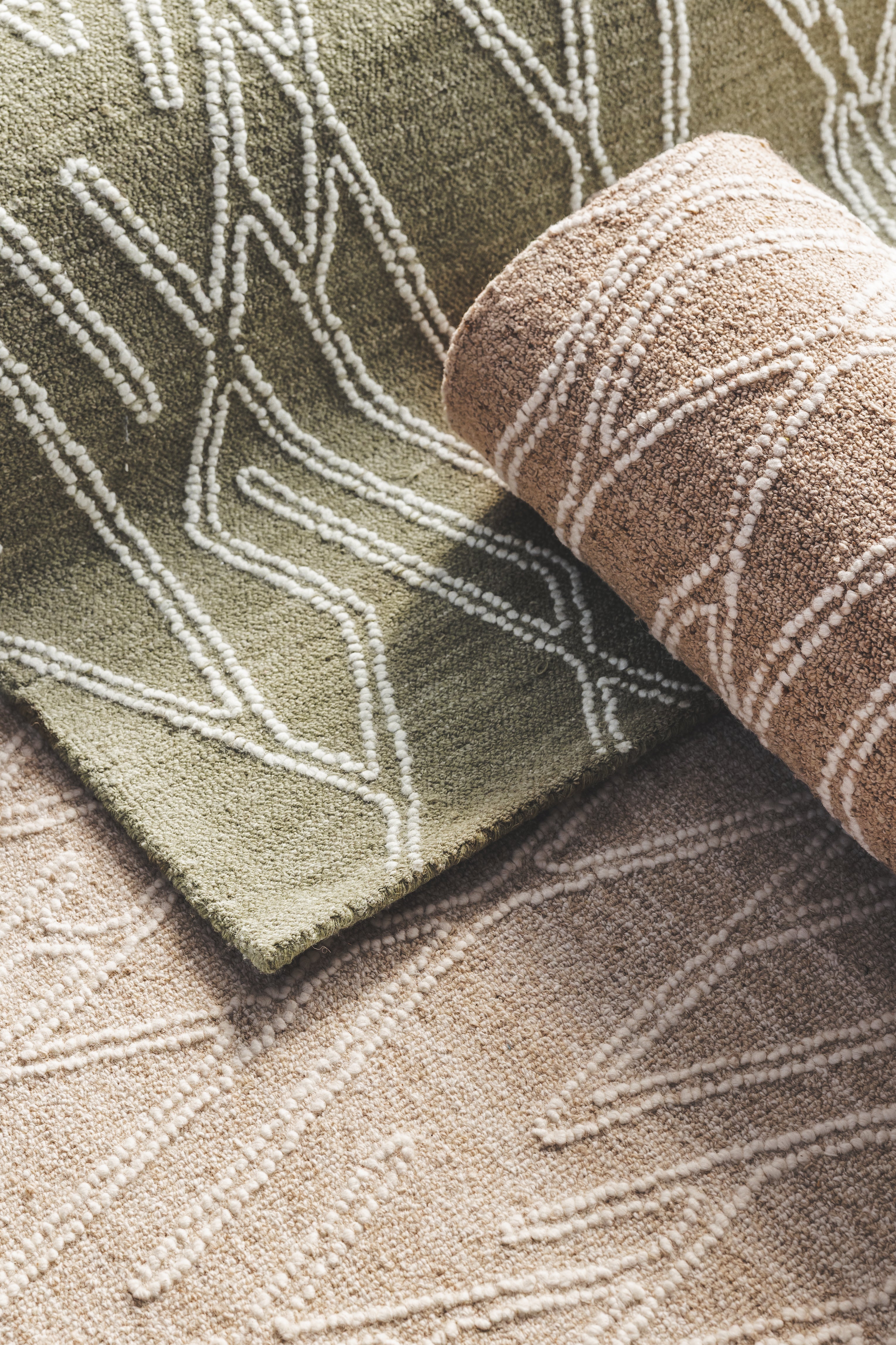 Crossway Rug in Evergreen - Hertex Haus - Hertex Haus