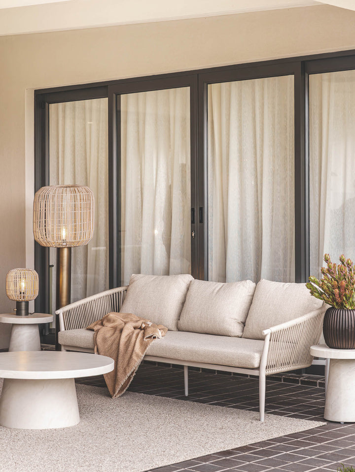 Cruz Sofa Set in Crete Oyster