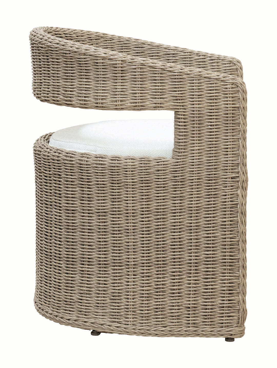 Curacao Outdoor Dining Chair in Creamed Honey