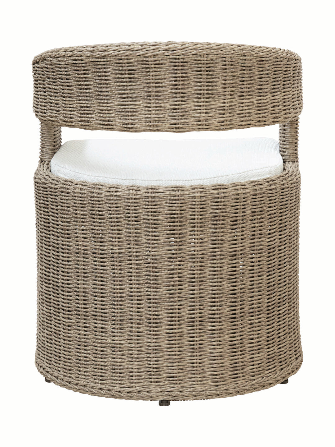 Curacao Outdoor Dining Chair in Creamed Honey