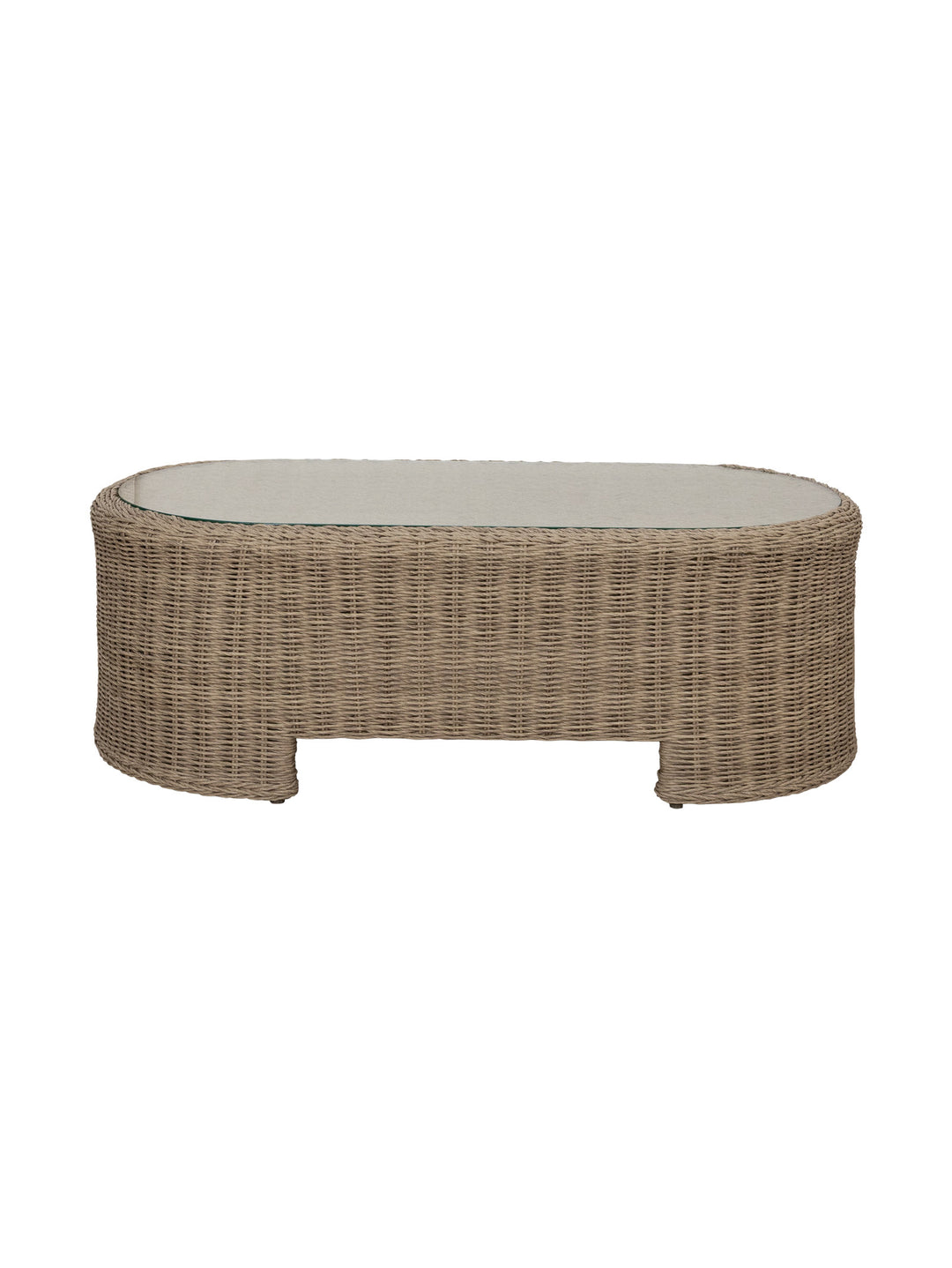 Curacao Outdoor Sofa Set in Creamed Honey