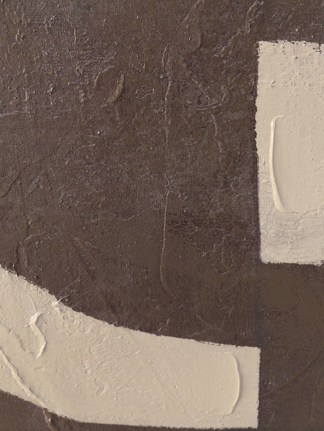 Curved Echoes Wall Art in Espresso