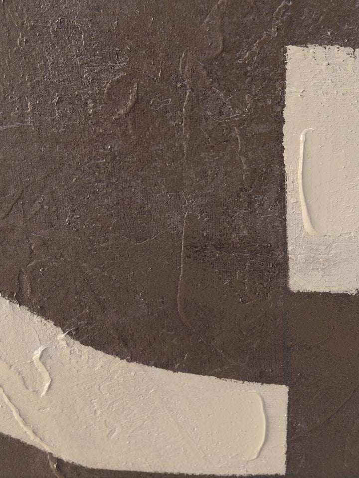 Curved Echoes Wall Art in Espresso