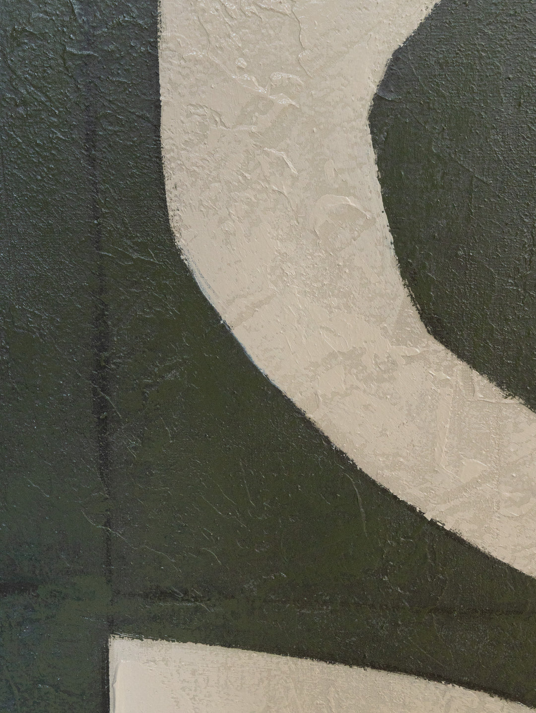 Curved Echoes Wall Art in Evergreen