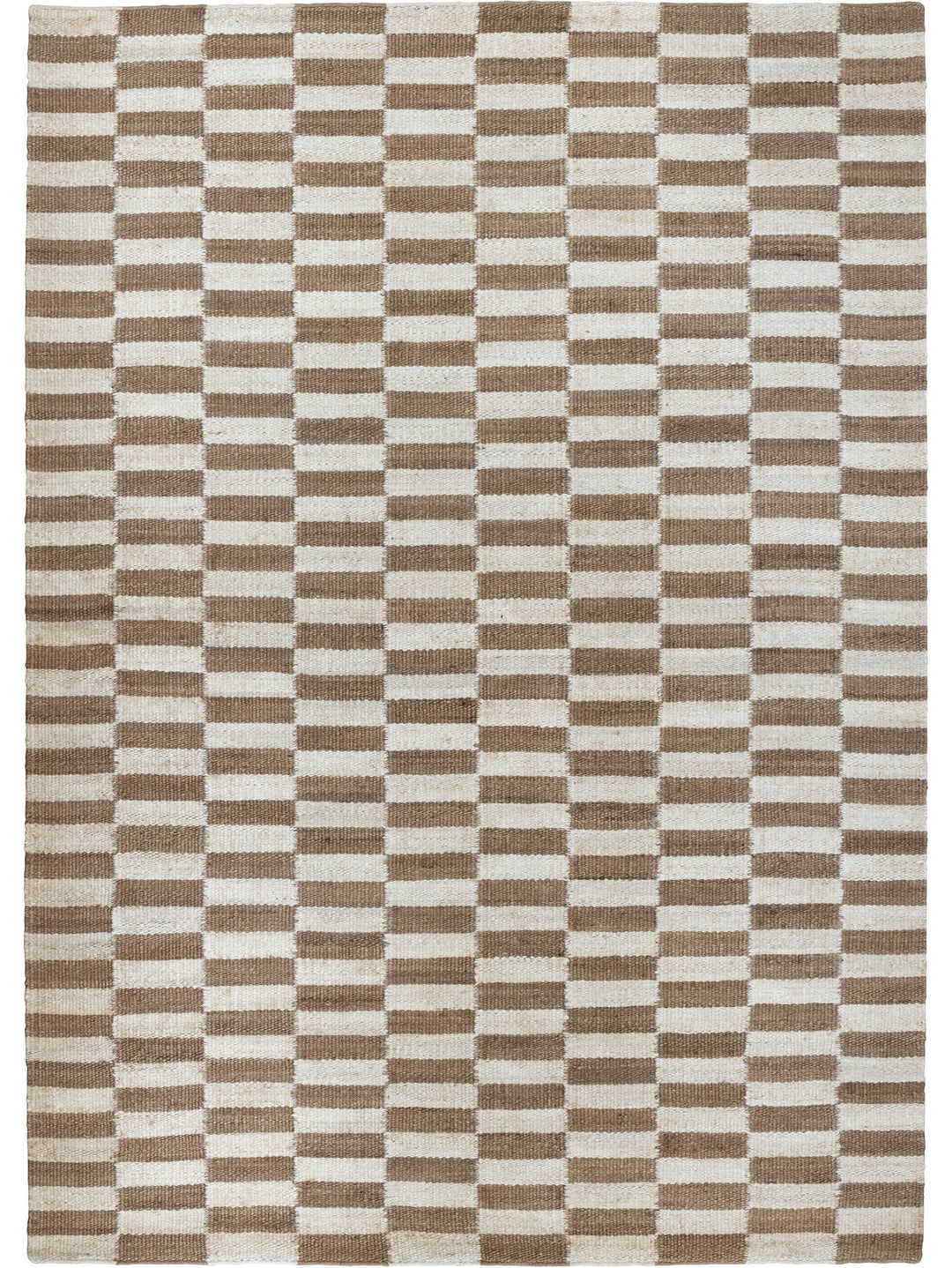 Damier Rug in Moss