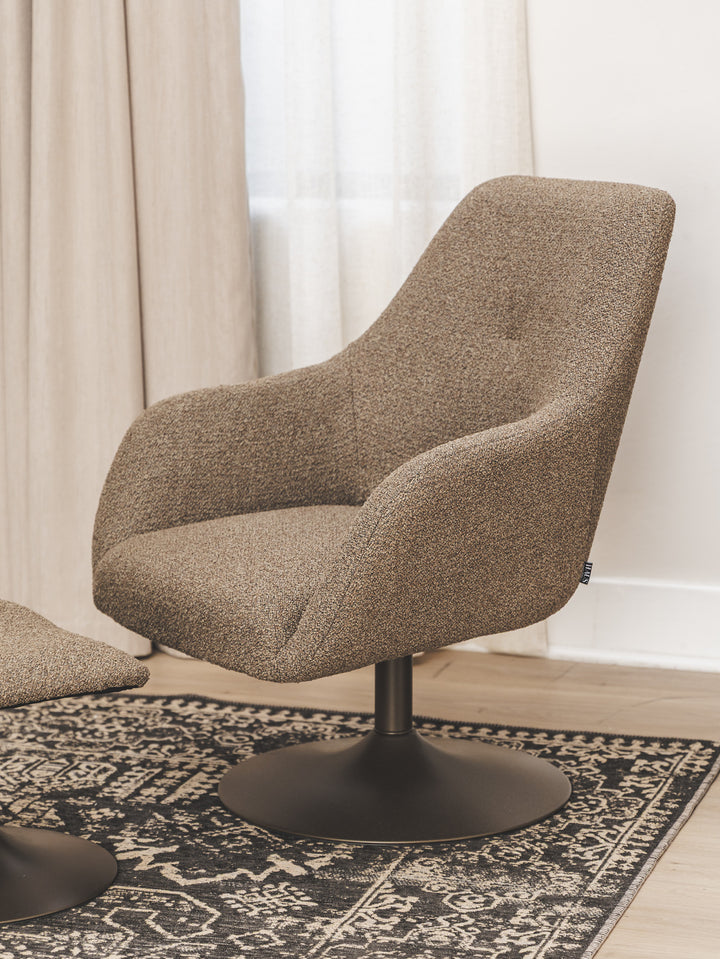 Dante Swivel Chair Set
