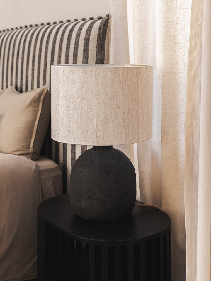 Dark Horse Table Lamp in Volcanic