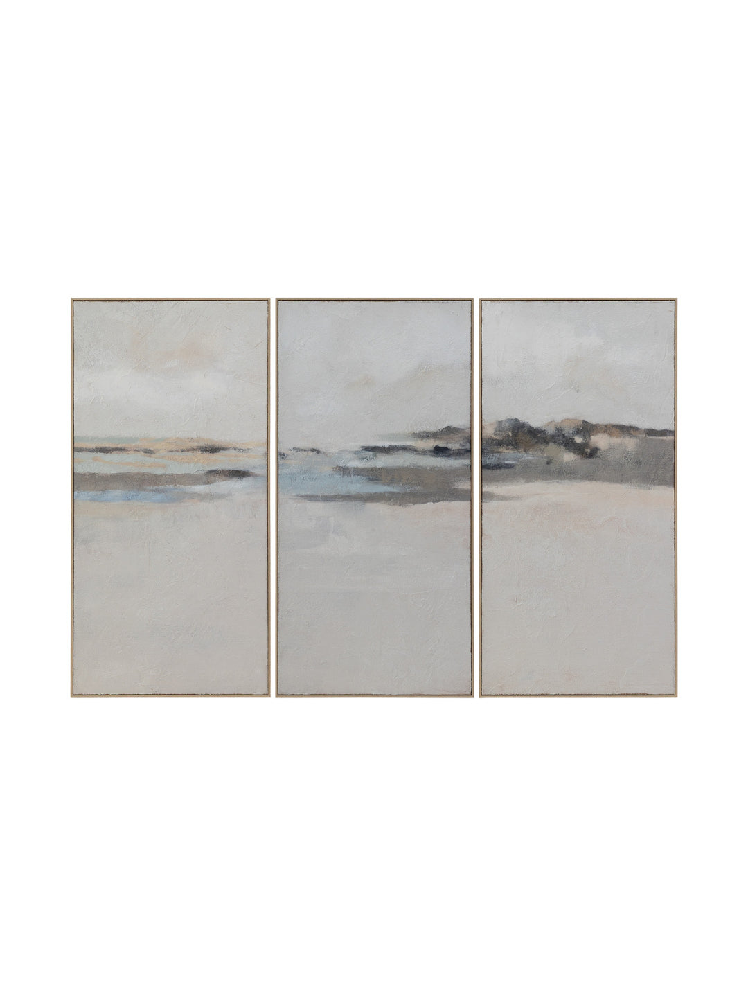 De Kelders Wall Art Set of 3 in Seesand