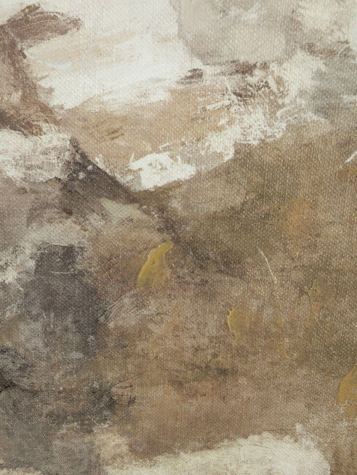 Deeply Divided Wall Art in Sandalwood