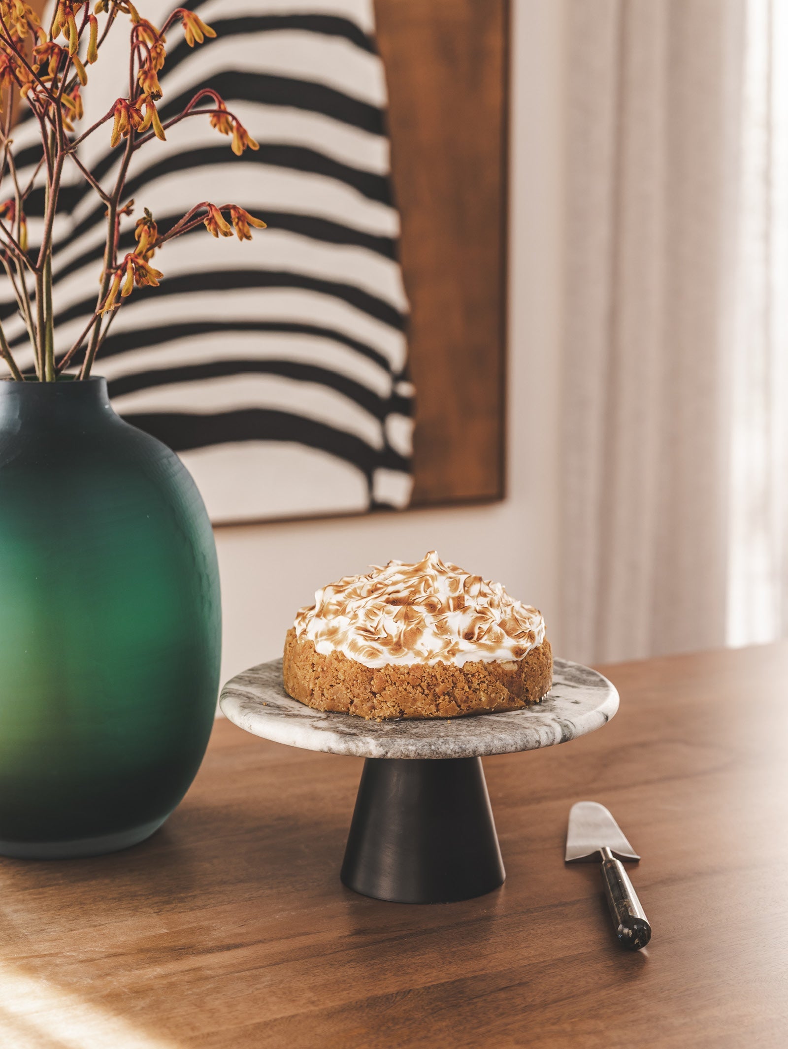 Delight Cake Stand in Moody - Hertex Haus - Hertex Haus