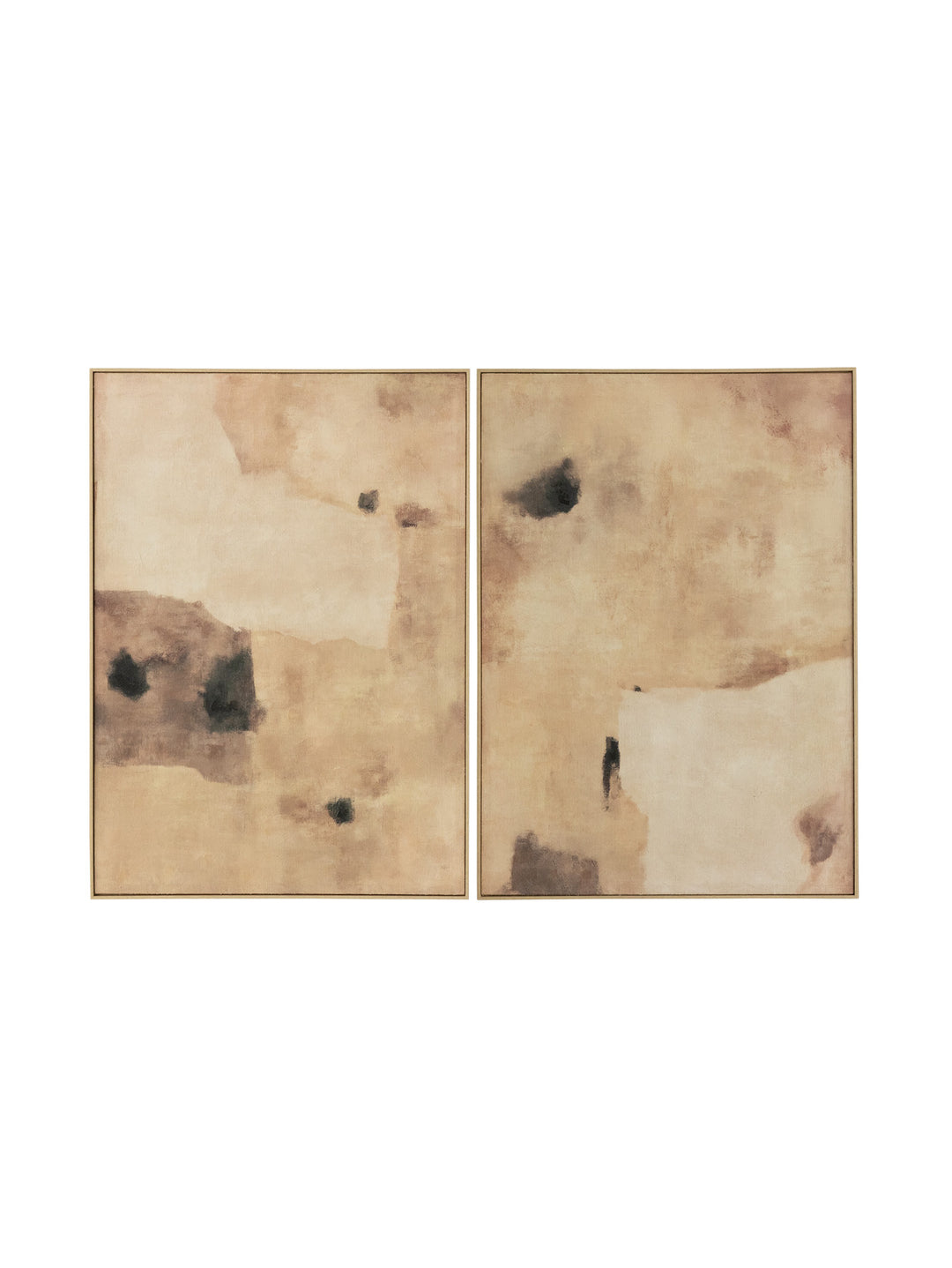 Desert Wash Wall Art Set of 2 in Sand