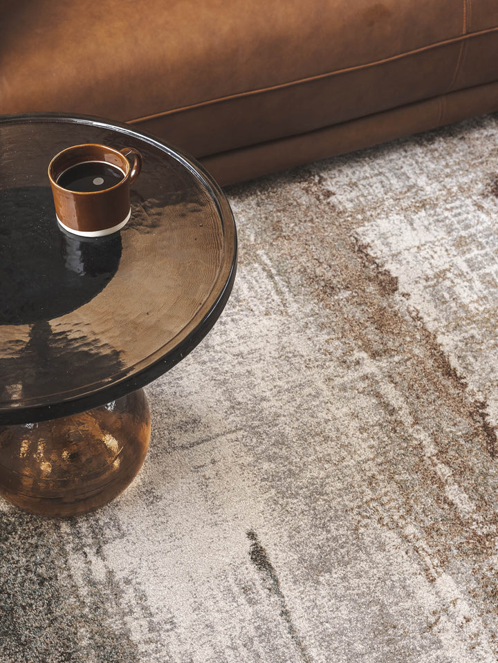 Dew Drops Glass Coffee Table
