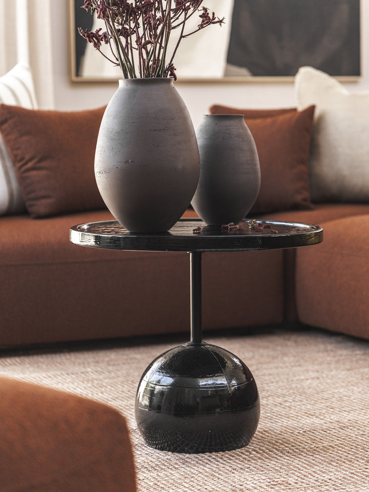 Dew Drops Glass Coffee Table