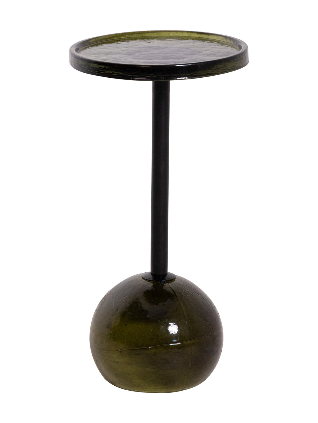 Dew Drops Glass Side Table