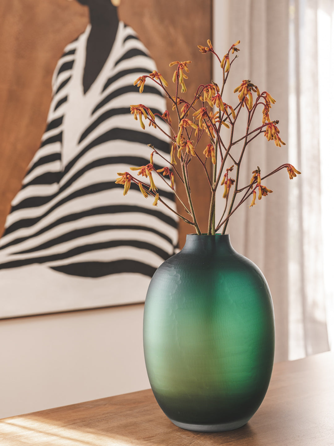 Dewdrop Vase in Seaglass